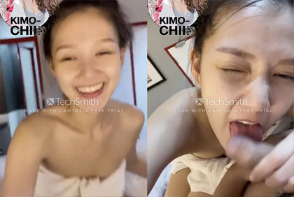 Onlyfans น้องดรีม ndream อมควยแฟน ใช้ลิ้นเลียหัวควยเห็น หน้าสวยชัดมาก